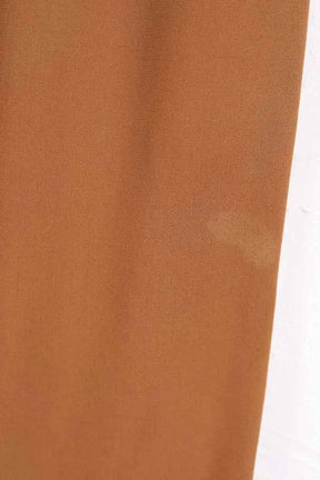 Pantalon large Sézane Camel en Synthétique