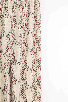 Pantalon large Sézane Ecru en Synthétique