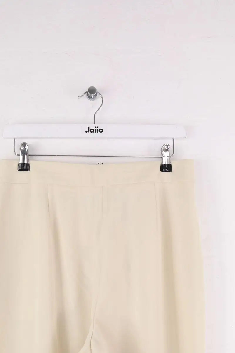 Pantalon large Sézane Jaune en Synthétique