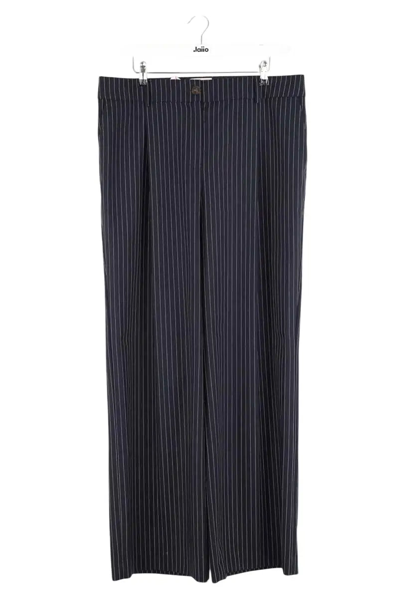 Pantalon large Sézane Marine en Polyester, taille XXL - Seconde Main