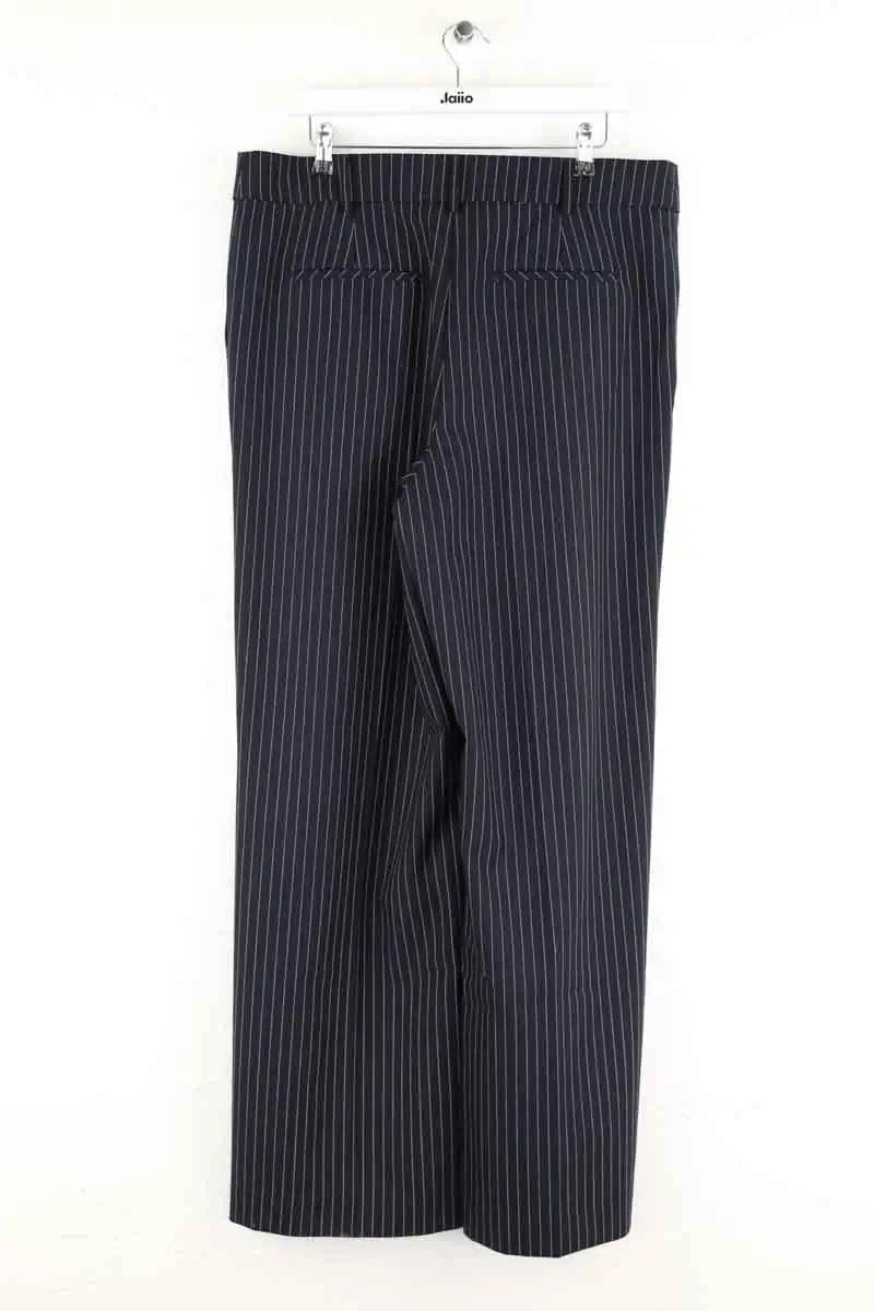 Pantalon large Sézane Marine en Polyester