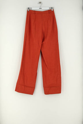 Pantalon large Sézane Orange en Viscose