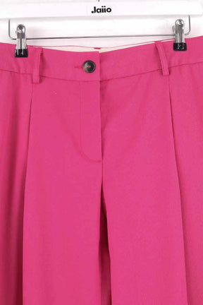Pantalon large Sézane Rose en Coton