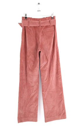 Pantalon large Sézane Rose en Coton
