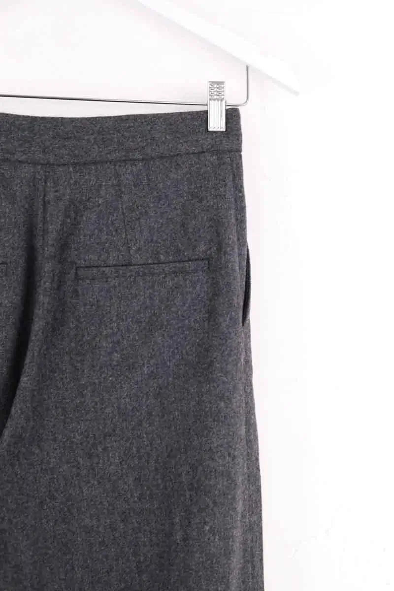 Pantalon large Soeur Joplin Anthracite en Laine