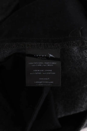 Pantalon large Soeur Joplin Anthracite en Laine