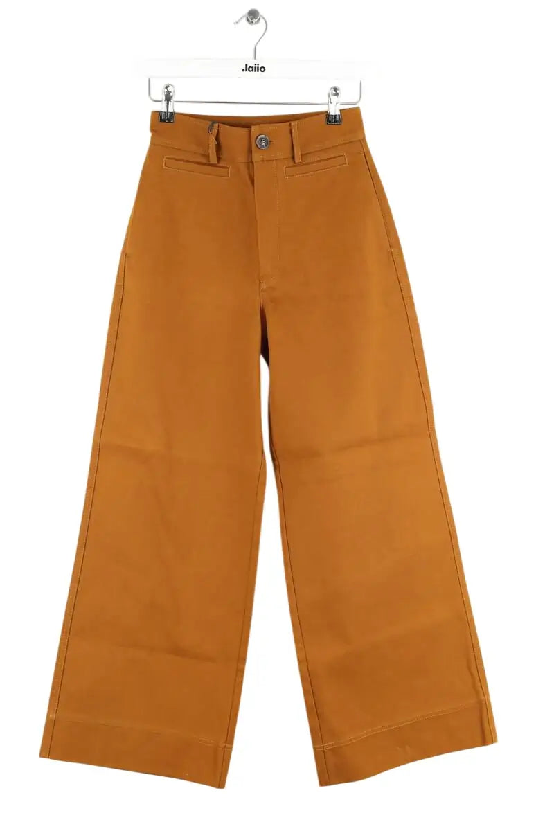 Pantalon large Soeur Junky Camel en Coton, taille XS - Seconde Main