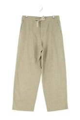 Pantalon large Soeur Sarajevo Kaki en Lin, taille M - Seconde Main