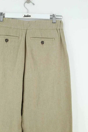 Pantalon large Soeur Sarajevo Kaki en Lin