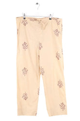 Pantalon large Soeur Titouan Beige en Coton, taille S - Seconde Main