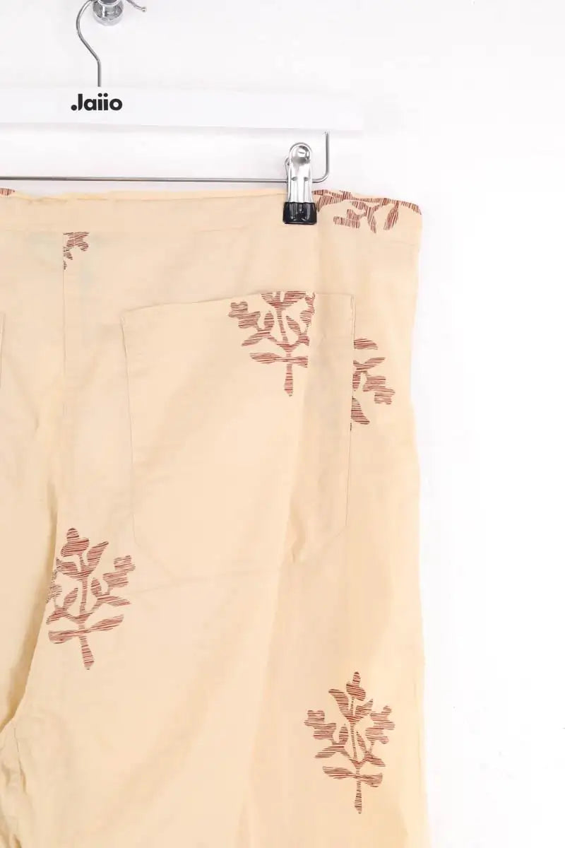 Pantalon large Soeur Titouan Beige en Coton