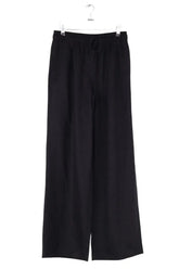 Pantalon large Soft Goat Noir en Laine, taille M - Seconde Main