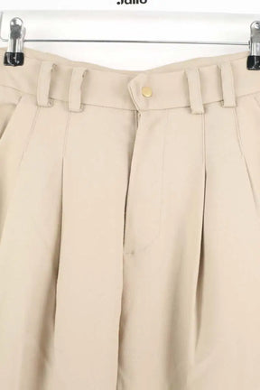 Pantalon large Songe Lab Ecru en Polyester