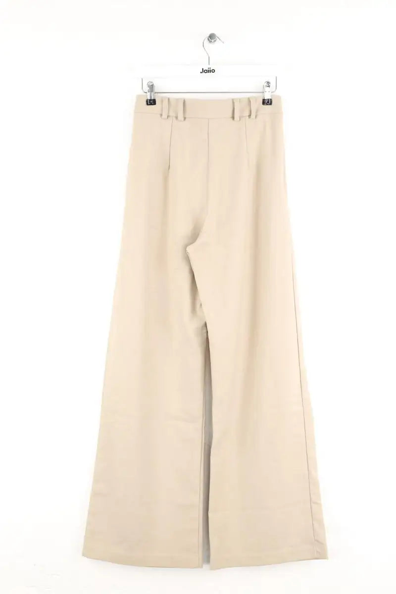Pantalon large Songe Lab Ecru en Polyester