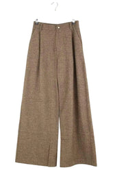 Pantalon large Songe Lab Marron en Polyester, taille XS - Seconde Main