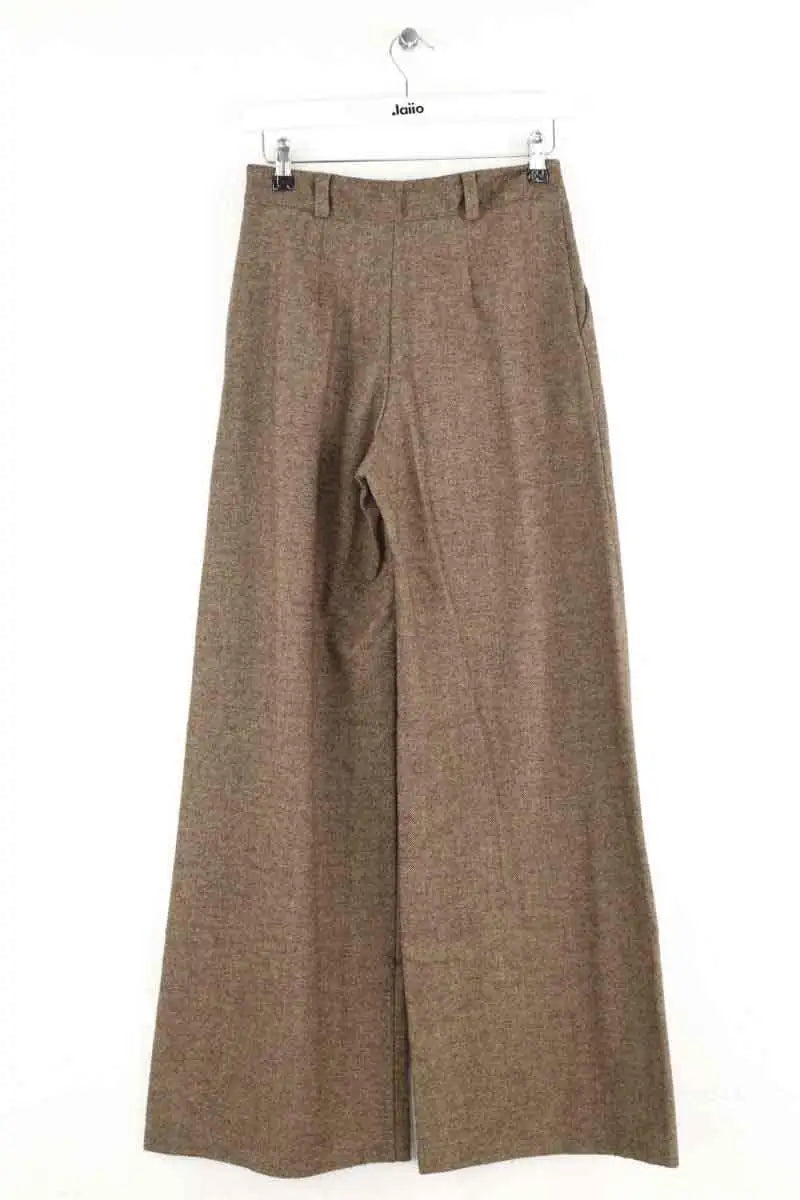 Pantalon large Songe Lab Marron en Polyester