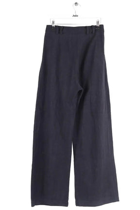 Pantalon large Songe Lab Noir en Lin