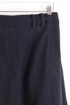Pantalon large Songe Lab Noir en Lin