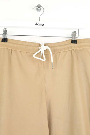 Pantalon large SPRWMN Beige en Cuir