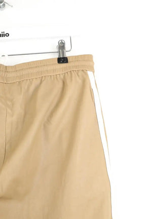 Pantalon large SPRWMN Beige en Cuir