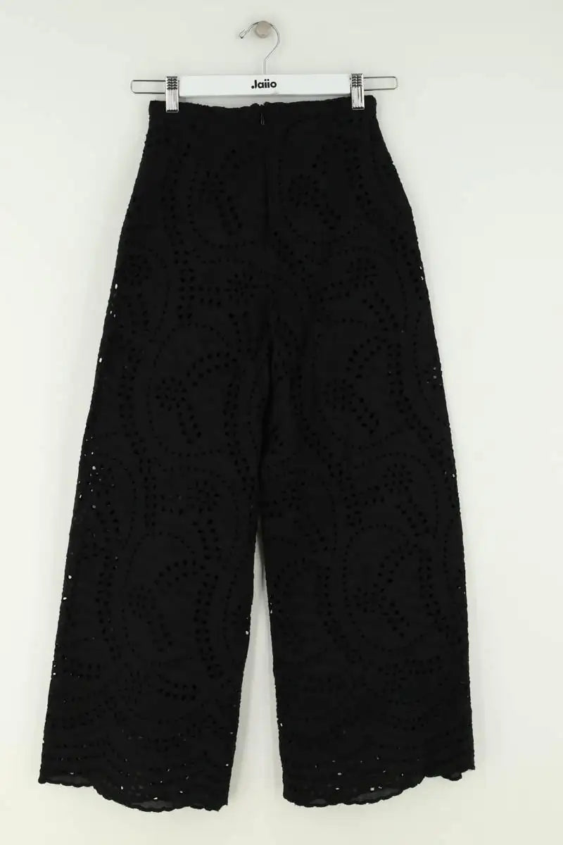 Pantalon large Tara Jarmon Noir en Coton