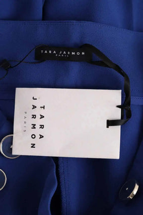 Pantalon large Tara Jarmon Pilar Bleu en Synthétique