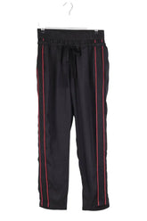 Pantalon large The Kooples Noir en Soie, taille M - Seconde Main