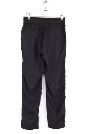 Pantalon large The Kooples Noir en Soie