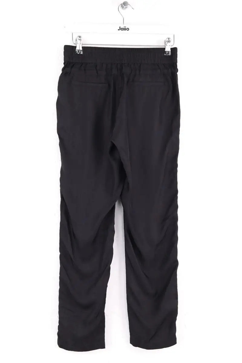 Pantalon large The Kooples Noir en Soie