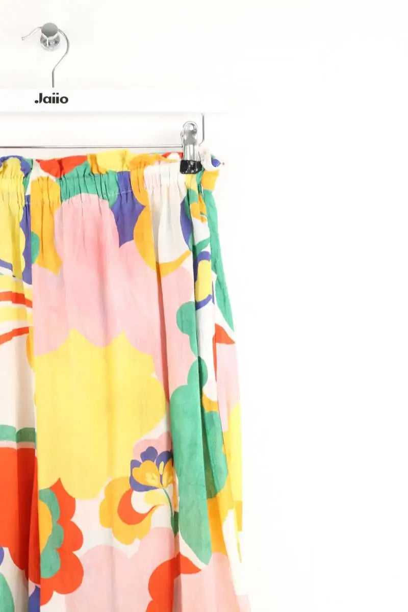 Pantalon large The Label Edition Multicolore en Coton