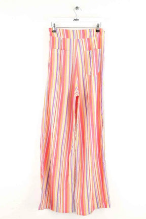 Pantalon large The Label Edition Multicolore en Coton