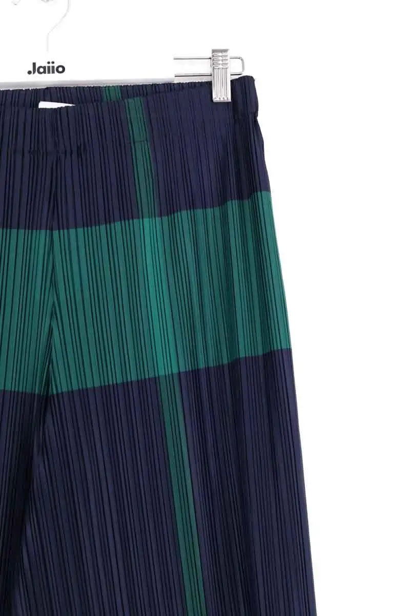 Pantalon large Thinking Mu Bleu en Synthétique