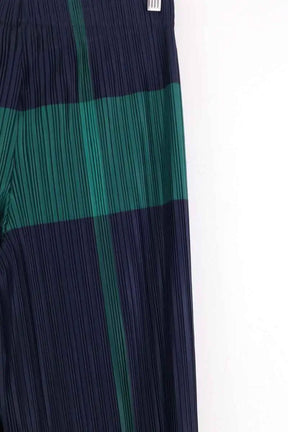 Pantalon large Thinking Mu Bleu en Synthétique