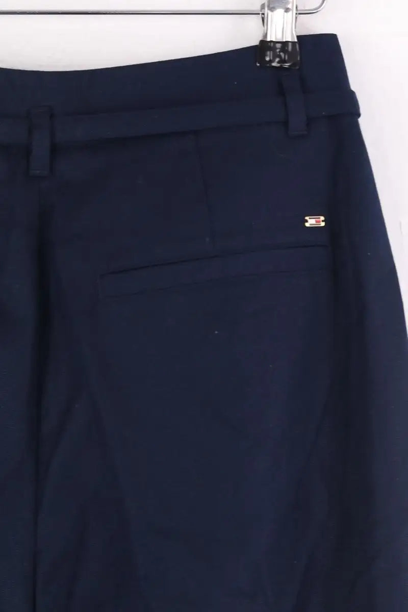 Pantalon large Tommy Hilfiger Bleu en Coton