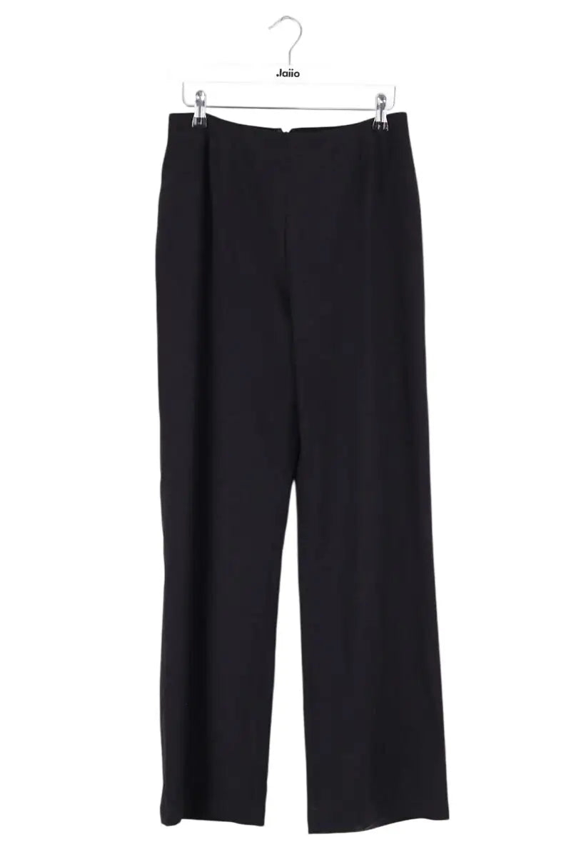 Pantalon large Tommy Hilfiger Noir en Laine, taille S - Seconde Main