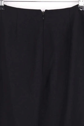 Pantalon large Tommy Hilfiger Noir en Laine