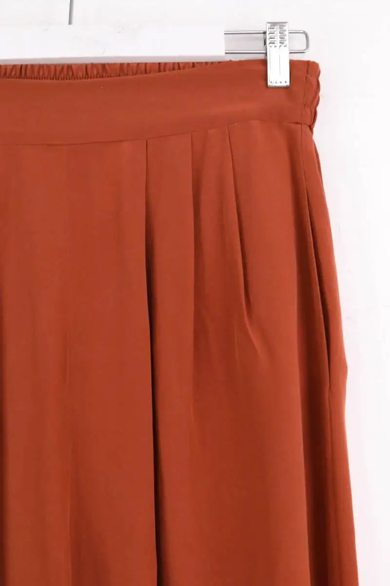 Pantalon large Vanessa Bruno Camel en Viscose