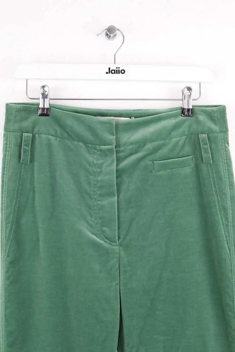 Pantalon large Vanessa Bruno Vert en Velours