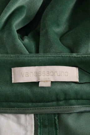 Pantalon large Vanessa Bruno Vert en Velours