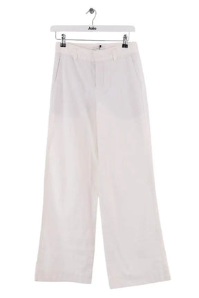 Pantalon large Vince Blanc en Coton, taille M - Seconde Main