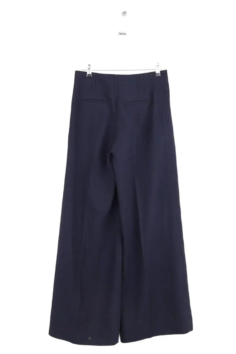 Pantalon large Vince Noir en Synthétique