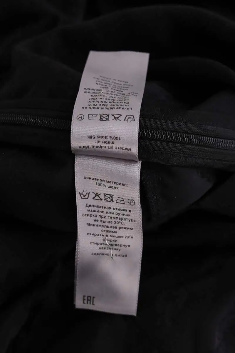 Pantalon large Zadig & Voltaire Noir en Soie