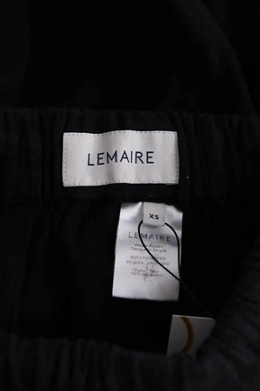 Pantalon Lemaire Noir en Coton