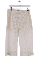Pantalon Liu Jo Ecru en Synthétique, taille S - Seconde Main