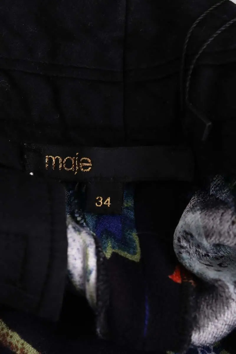 Pantalon Maje Multicolore en Viscose