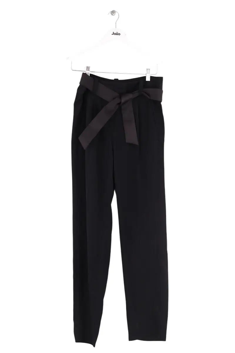 Pantalon Maje Noir en Coton, taille M - Seconde Main