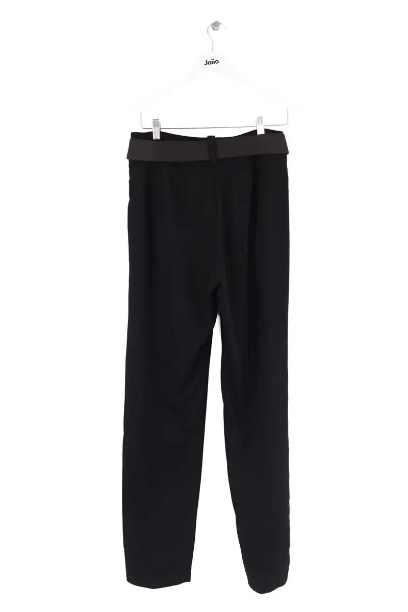 Pantalon Maje Noir en Coton