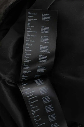 Pantalon Maje Party Noir en Synthétique