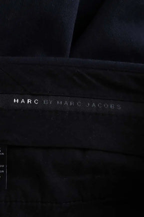 Pantalon Marc By Marc Jacobs Marine en Coton