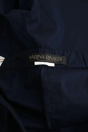 Pantalon Marina Rinaldi Marine en Coton